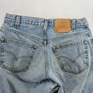 Vintage Levis Jeans men's 32x36 Blue 560 Loose Tapered Light Faded Denim 90s